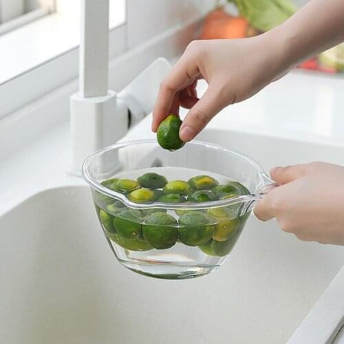 1pcs Transparent Water Scoop Thickened Large Capacity Plastic Kitchen Transparent Water Ladle for Garden Kitchen Supplies Tools