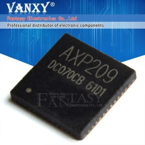 10PCS AXP209 QFN-48 QFN Enhanced single Cell Li-Battery and Power System Management