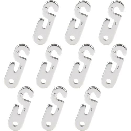 10 Pcs Camping Tent Rope Fastener Tension Awning Cord Line Adjuster Tent Accessories Rope Tightening Stopper Buckle