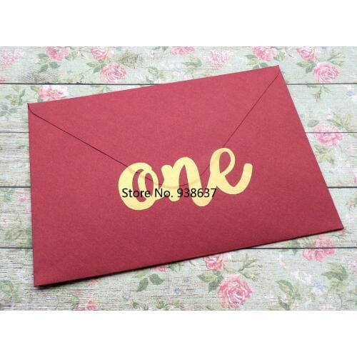 48pcs One Stickers 1st Birthday Gold Invitation Envelope Seal Vinyl Decals for DIY Glasses Removable Sticker Lables ZB178
