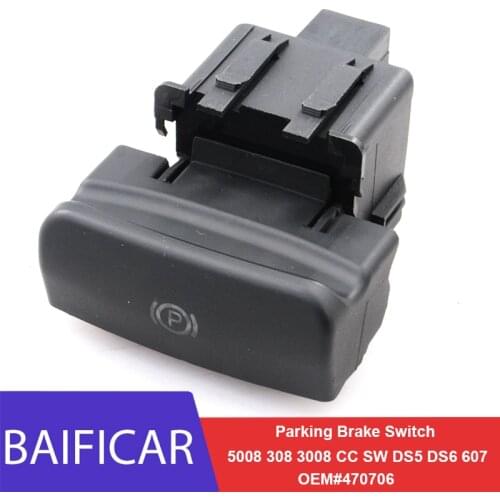 5X 10X 20X 30X 50X Brand New Parking Brake Switch Electronic Handbrake Switch 470706 For Peugeot 5008 308 3008 CC SW DS5 DS6 607