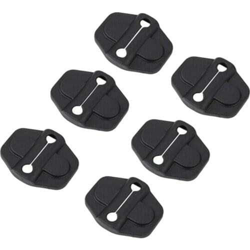 6 PCS Door Lock Cover for Jeep Wrangler JL JLU 2018-2021 Protection Trim