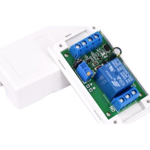 Car delay output relay 12V/24V universal Start power-on delay relay switch Battery protection start delay off