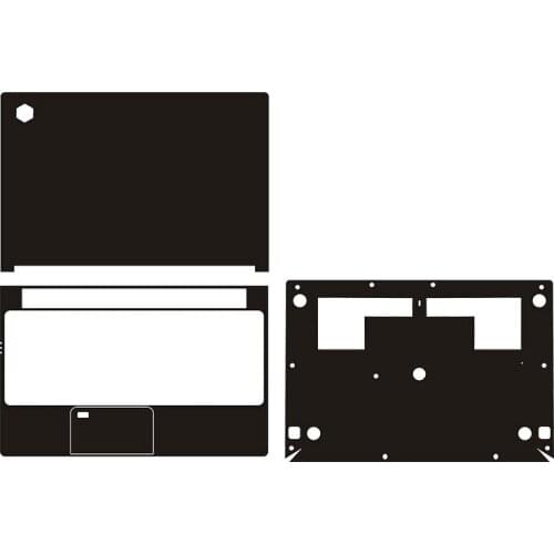 KH Laptop Sticker Decal Skin Carbon fiber Leather Cover Protector for MECHREVO S1 14"