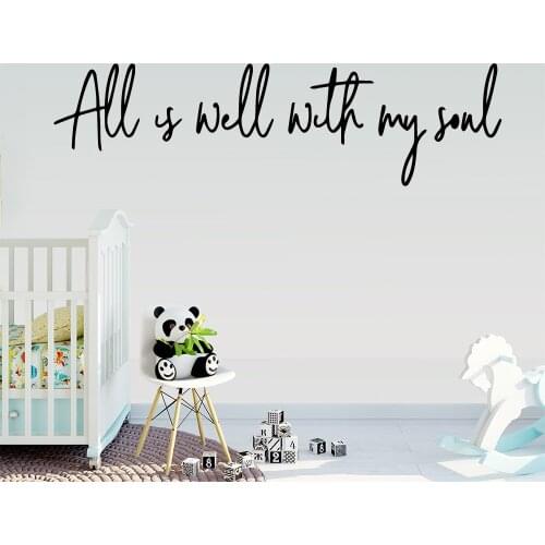 Beauty English Phrase Wall Sticker Vinyl Wallsticker Decor Wall Stickers For Kids Rooms Wall Art Sticker Murals