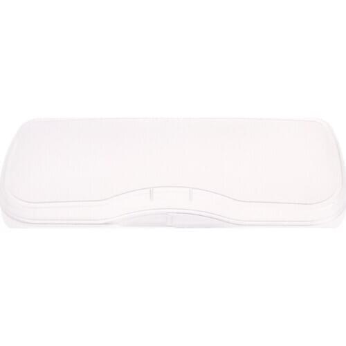 Portable Transparent Shell Case Protector Box For Clip-on Flip-up Len Glasses