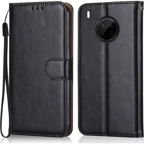 Folio Luxury Leather Case for On On Huawei Y9a FRL-22, FRL-23, FRL-L22 6.63''Wallet Stand Flip Case Phone Bag