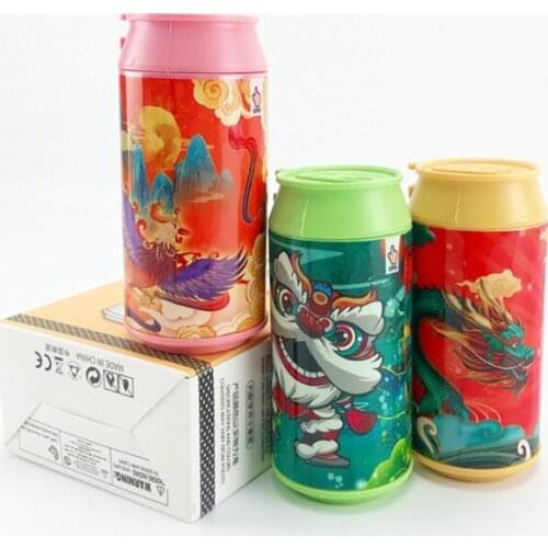 H7JA Stylish Juice Can Handheld Fan Mini Handheld Fan Portable Foldable Fan 2 Wind Speed for Kids Adult Outdoor