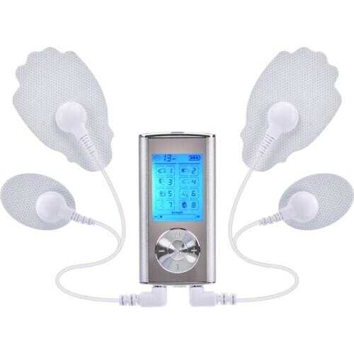 TENS Unit 8 Modes Professional Digital Palm Device Best Pain Relief Machine Devices for Lower Back Lumbar Muscle Pain