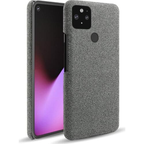 Slim Fabric Back Housing Case for Google Pixel 6 Pro 5 5A 4A 5G 4 3 3A XL Anti-fingerprint Phone Accessories Cover Capa Fundas