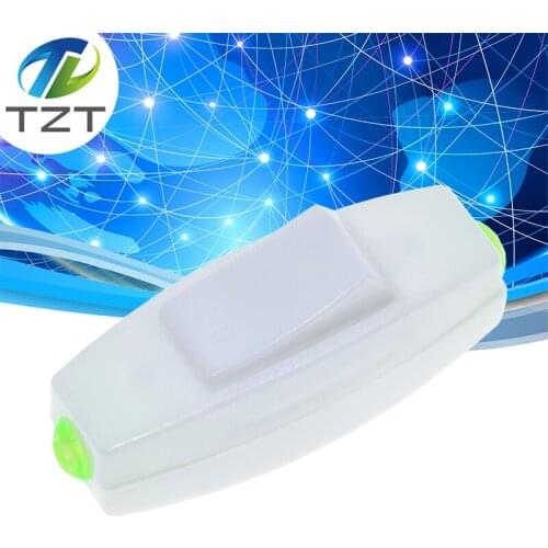 TZT 2019 Rocker Switch AC 110V 220V 6A Lnline ON/OFF Table Lamp Desk Light Cord Control Switch Dropshipping 0105