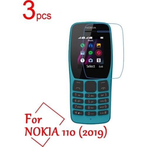 3pcs/lot Ultra Clear glossy/Matte/Nano anti-Explosion Soft LCD Screen Protector Cover For Nokia 110 2019 Protective Film