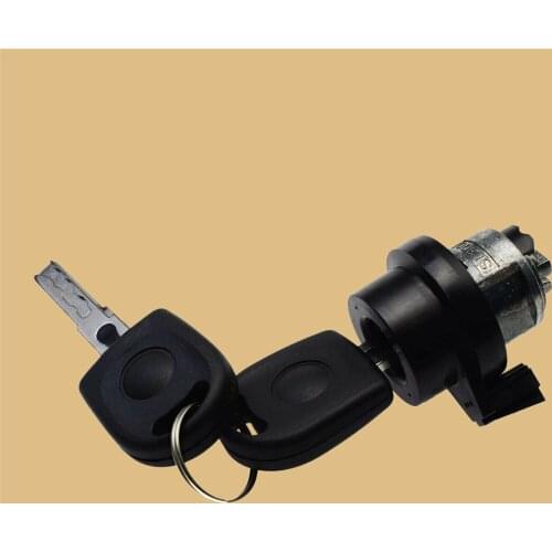 Car Ignition Switch Lock Barrel Cylinder With keys Fit For VW Golf 5 Jetta 3 T5 Transporter Caravelle Skoda Octavia 2 107905855C