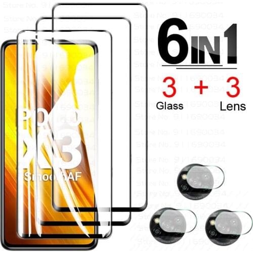 Camera Lens Protector For Xiaomi Poco X3 NFC Screen Protector Tempered Glass For Xiaomi Poco X3 NFC Camera Glass For Poco X3 M3
