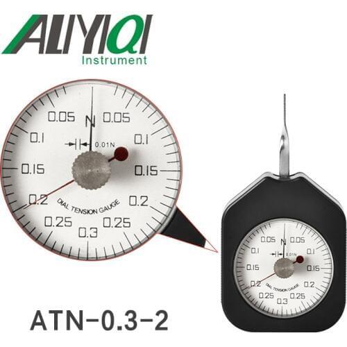 0.3N Dial Tension Gauge Tensionmeter Double Pointers (ATN-0.3-2)Tensiometro