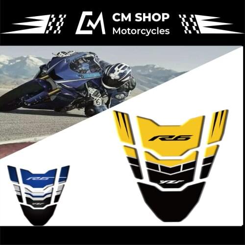 3D Motorcycle Sticker Motorcycle Fuel Tank Protector ForYamaha YZFR6 R6 2015 2016 2017 2018
