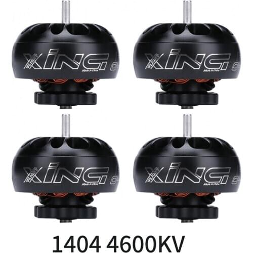 4PCS iFlight XING 1404 Motor 3000KV 3800KV 4600KV 2-4S Toothpick Ultralight Build X1404 Rotor for FPV BWhoop Drone Part