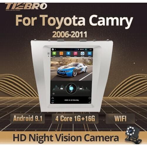 2DIN Android 9.0 Car Radio For Toyota Camry 40 50 2006-2011 Car Multimedia Video Player Navigation GPS 2 Din No 2DIN Dvd Player