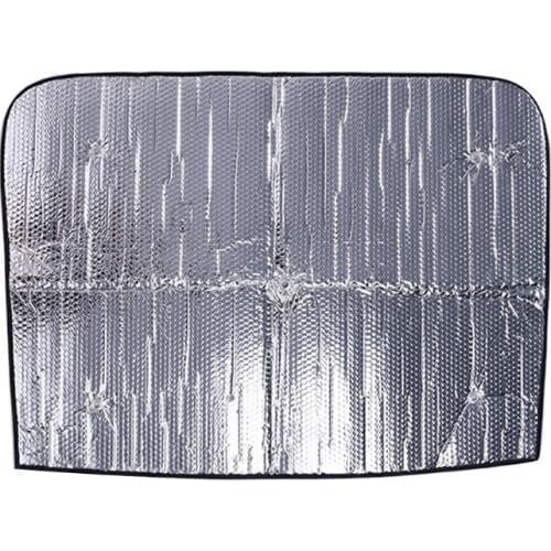 Car Summer Aluminum Foil Sunshade Suction Cup Fixing Windshield for Tesla Model3 High Quality