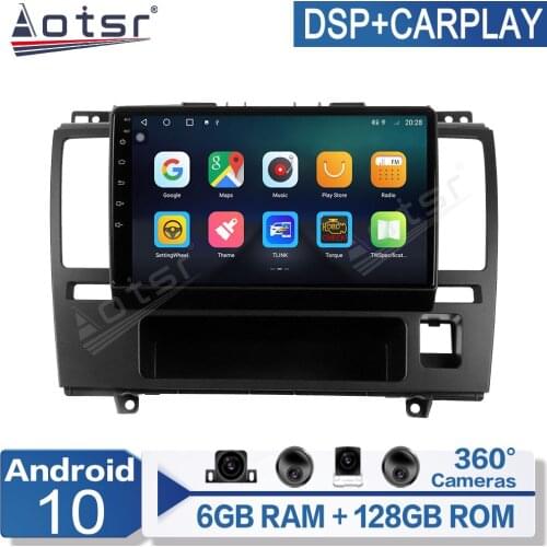 6+128G Android 10 For Nissan Tiida 04-11 Car Multimedia Player Radio GPS Navigation Auto Stereo Recorder