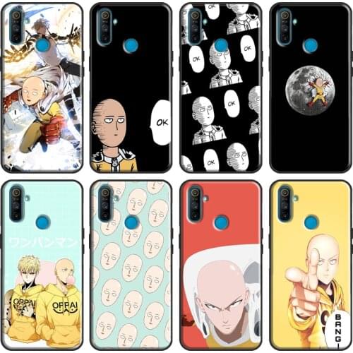 Anime One Punch Man Saitama Soft For OPPO Realme 7 Pro 6 X7 X50 C11 C3 GT Case For OnePlus Nord 8T 7T 8 Pro Phone Cover
