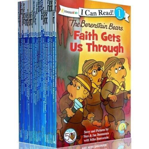 3-8 year Childrens English story book The Berenstain Bears english picture book help child be reader early education 25pc/set