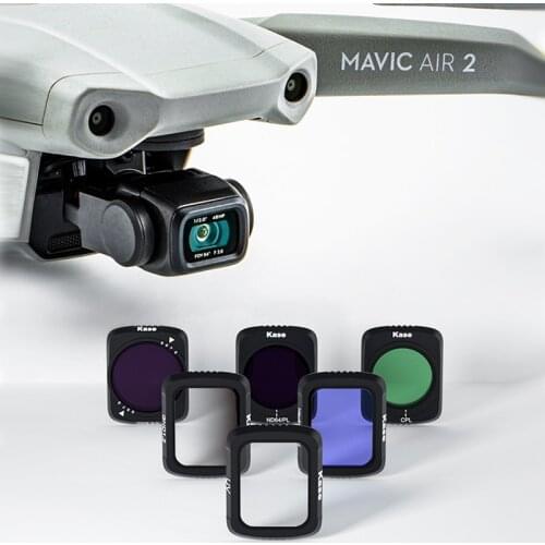 Kase External Auxiliary Filter for DJI Mavic Air 2 ( Adjustable ND / ND-PL / MCUV / CPL / Neutral Night / Movie Filter )
