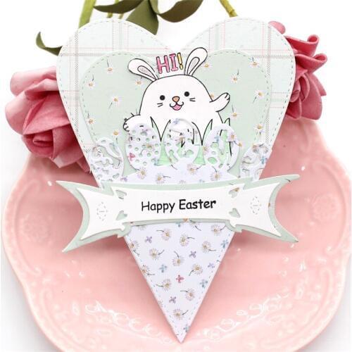 KSCRAFT Egg Border Metal Cutting Dies Stencils for DIY Scrapbooking Decorative Embossing DIY Paper Cards