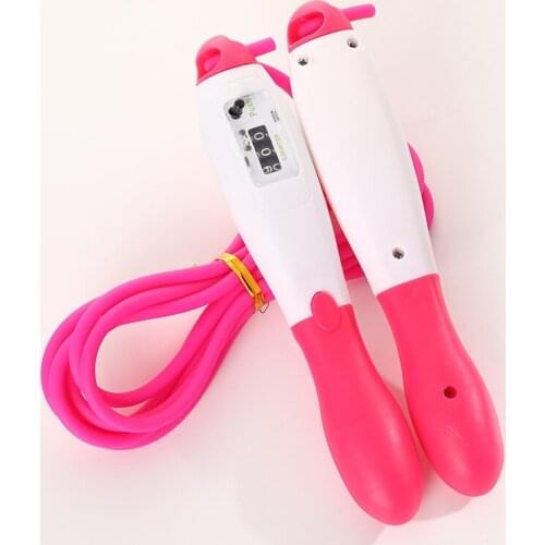 Newly Jump Rope with Counter Adjustable Skipping Rope Anti Winding Wear Resistant Workout for Indoor and Outdoor Exercise
