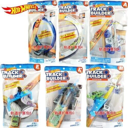 Original Hot Wheels Car Tracks Expansion Extend Accessories Toys for Children Kids Hotwheels Carro Track Boy Toys Birthday Gift