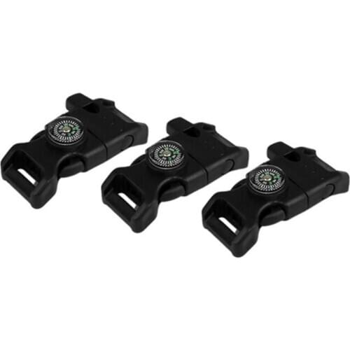 2 pieces of Paracord parachute 550 power cord outdoor accessories and compass outdoor life-saving equipment 2020