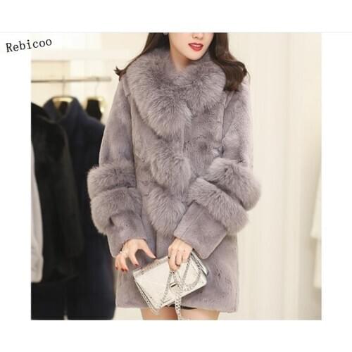 Womens Winter Parka Coats Long Cotton Casual Fur Hooded Jackets Women Thick Warm Winter Parkas Female Overcoat Coat