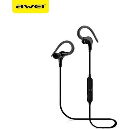 AWEI A890BL Sports Wireless Headphones Bluetooth Earphones With Microphone Stereo Music Wireless Headset Bass earbuds for phone