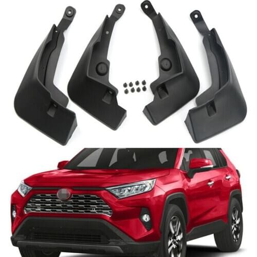 For Toyota RAV4 2019 2020 Mud Guards ABS Car Exterior Protect Decoration Splash Flaps Fenders Car Accessories