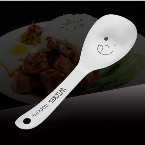 1PC 21x6.6cm Stainless Steel Spoon Big Dinner Soup Spoon Ladle Dessert Table Spoon for Kids Restaurant Kitchen Tableware KX 150