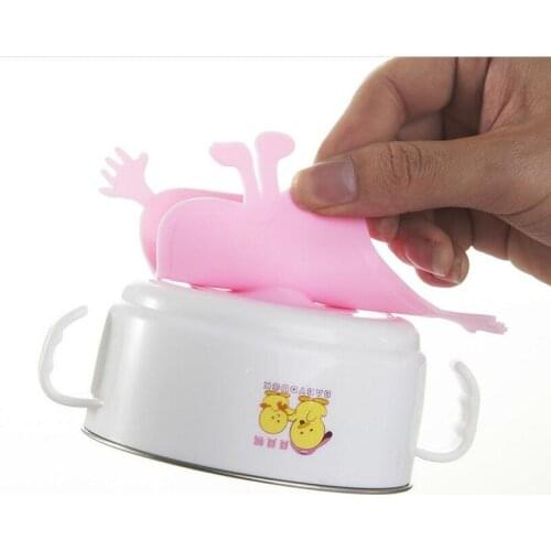 1pc New Baby Feeding Anti-slip Pads Two-sided Suction Cup Children Silicone Dish Cup Double Sucker Mats Coasters
