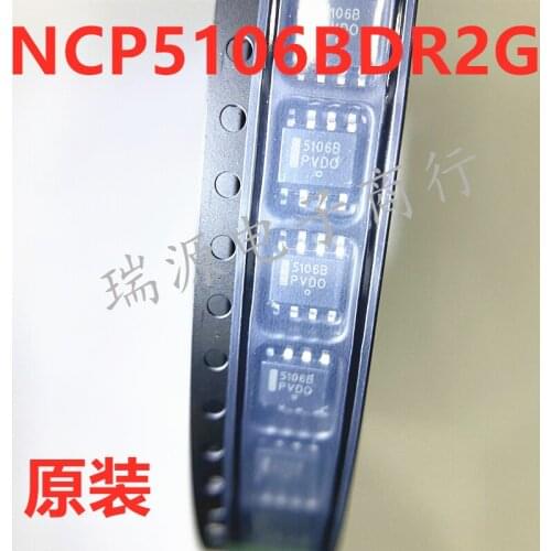 100% New&original NCP5106BDR2G Marking::5106B SOP8