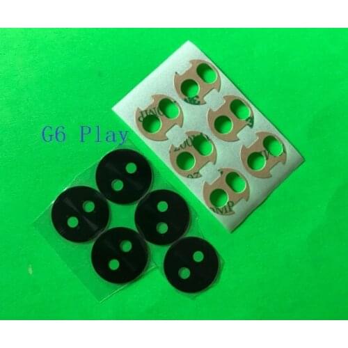 100PCS Back Rear Camera Glass Lens With Sticker For Motorala Moto G4 Plus G5 G5S Plus G6 Play G7 Power G8 Play