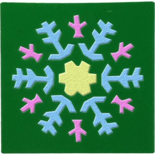 14*14 Snowflake Layering Stencils for Diy scrapbook/photo album Decorative Embossing coloring,painting stencil,home decor