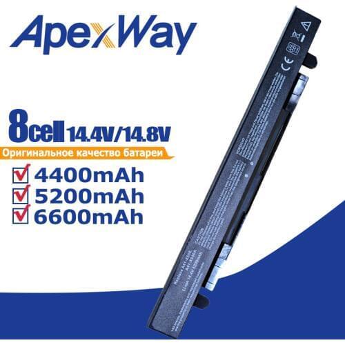 Apexway 8 cell Battery for Asus A41-X550 A41-X550A A450 F550CA K550LB R510CA A450C F550CC K550LC R510CC A450CA F550E K550V R510D