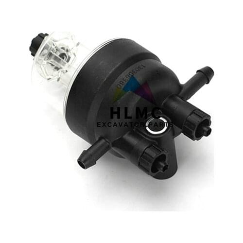 Black Fuel filter Oil-Water Separation 130306380 Oil-Water Separator Diesel Coarse Filter Assembly For Perkins
