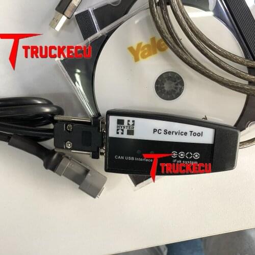 Forklift diagnostic scanner for Yale Hyster PC Service Tool Ifak CAN USB Interface for yale hysterv diagnostic tool
