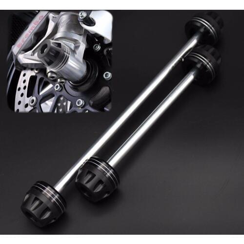 For KAWASAKI Z1000 2007 2008 2009 Motorcycle Rear Front Axle Fork Crash Sliders Wheel Protector Falling Protection