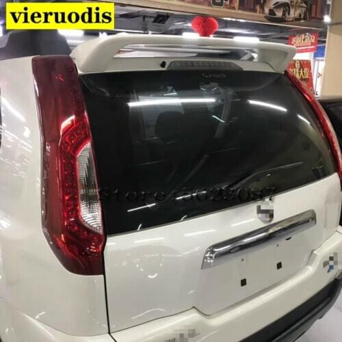 Bidirectional flow spoiler for 2008 to 2013 x-trail x trail high quality rear window roof spoiler for nissan x-trail by primer