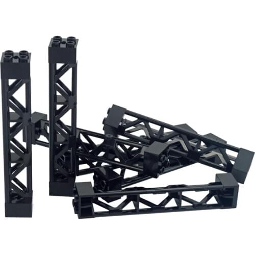 MOC City Building Blocks Military Accessories Support Stent Column 2x2x10 Pillar car Toys ww2 Compatible Technic parts bul 95347