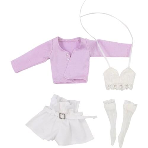 ICY DBS Blyth doll clothes licca toy suit bra short pants, only clothes no doll no shoes