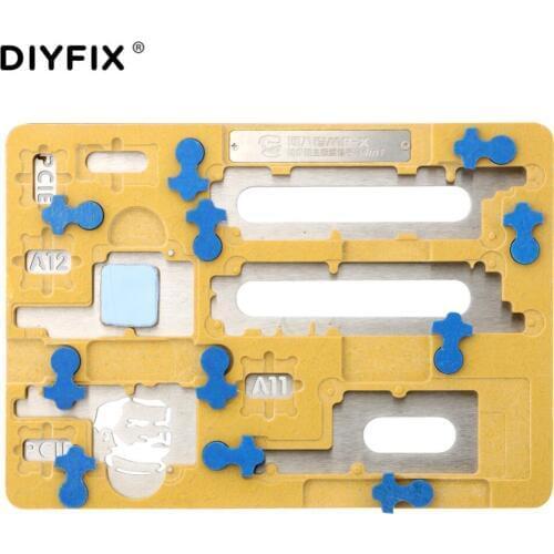 Logic Board Fixture For iPhone XR XS MAX 8 8Plus 7 6 6s Plus 5S SE IC Chip NAND Flash A5 A6 A7 A8 A9 A11 A12 CPU BGA Repair Tool