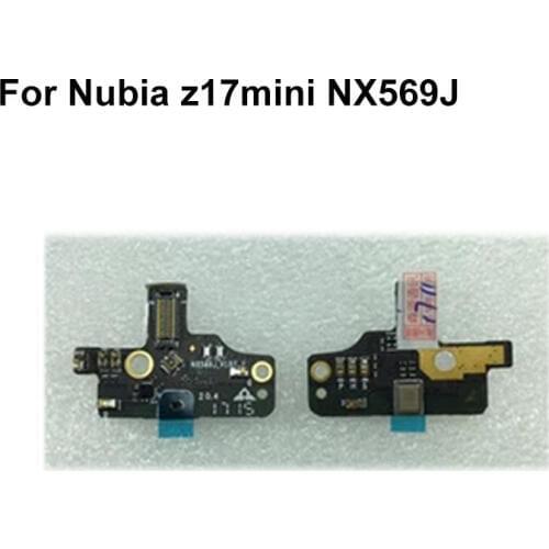 For nubia Z17 mini NX569J NX569h Micro Mic Microphone Antenna WIFI Signal Flex Cable For ZTE Nubia Z17mini NX 569J NX 569H
