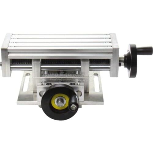 Miniature high precision multi-functional moving table workbench for cnc milling machine