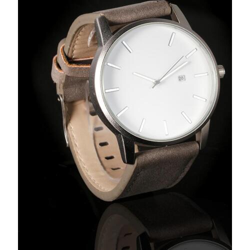 Watch Men Luxury Quartz Watch Simple Dial Leather Belt Womans Calendar Watch Relogios Masculino erkek kol saati zegarek Q